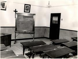 Sala de aulas da Escola Primária
