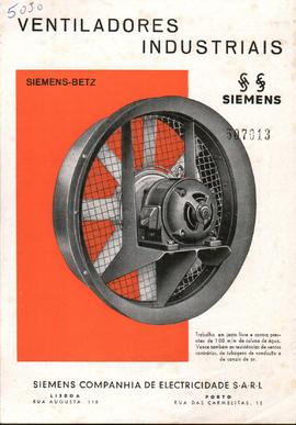 Ventiladores industriais - Siemens-Betz