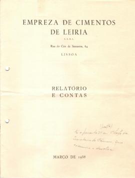 Relatório e Contas de 1957