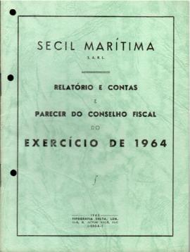 Secil Marítima - Relatório e Contas 1964