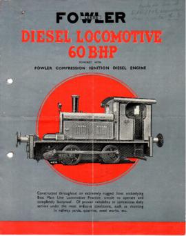 Diesel Locomotive 60 BHP