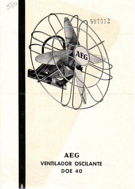 AEG - Ventilador oscilante DOE 40