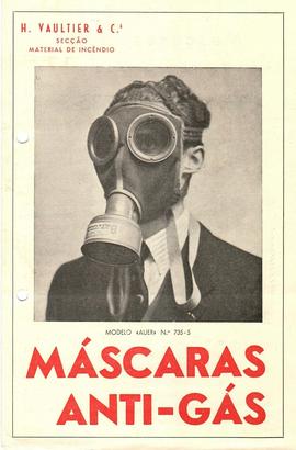Catálogo de máscaras de gás